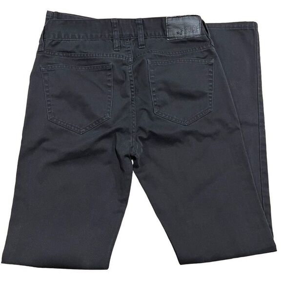 RUDE XXX Hot Topic Black Slim Straight Jeans Men’s 28/32 - Picture 2 of 5